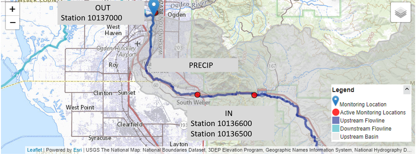 USGS WEBER RIVER